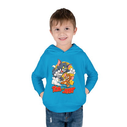 Toddler Hoodie — Tom and Jerry Cheese Chase