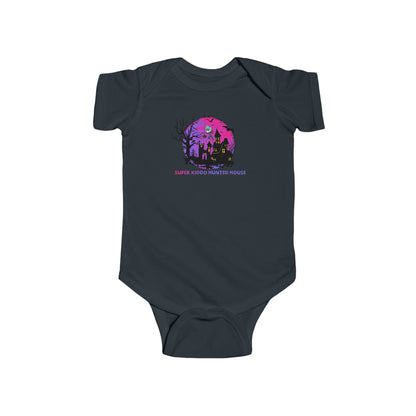 Infant Bodysuit - Super kiddo flying on hunted house - [[{"value":"Wonderwear Kid"}]]