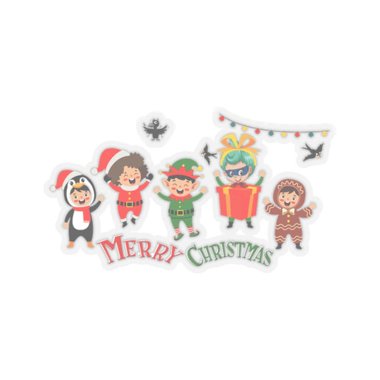 Kiss-Cut Stickers - Merry christmas by super kiddo and friends - [[{"value":"Wonderwear Kid"}]]