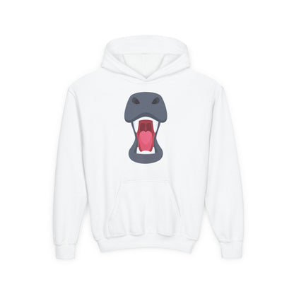Youth Heavy Blend Hooded Sweatshirt -  Rhinos face Printify
