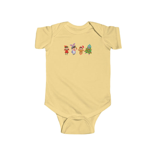 Infant Bodysuit - Super kiddo in christmas tree attire - [[{"value":"Wonderwear Kid"}]]