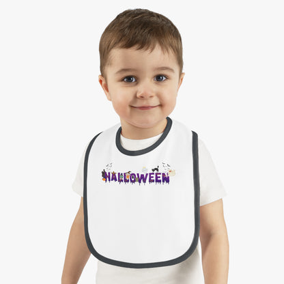 Baby Bib - Holloween word Printify
