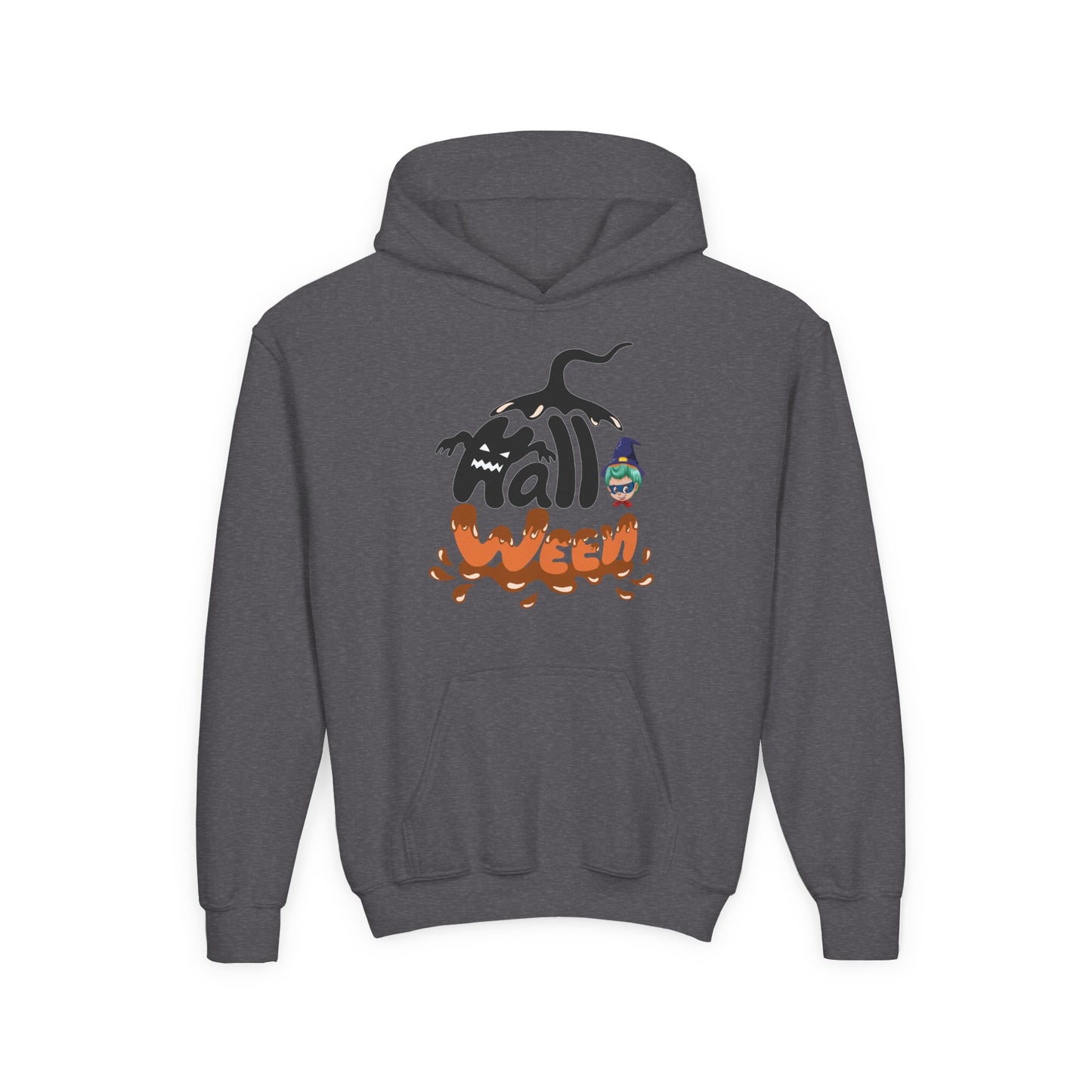Youth Heavy Blend Hooded Sweatshirt - Holloween