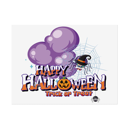 Rolled Posters - Happy holloween - spider kiddo - [[{"value":"Wonderwear Kid"}]]