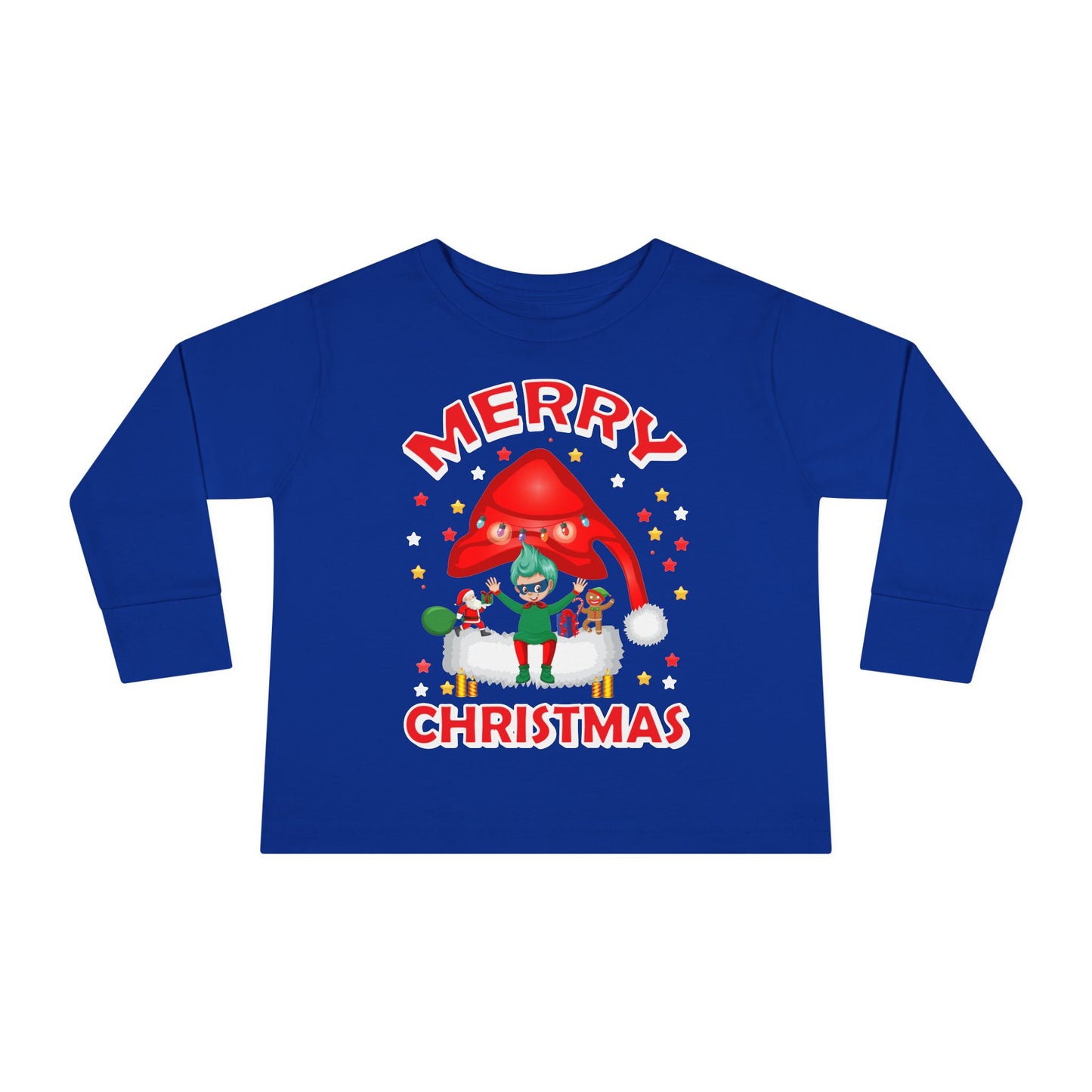 Toddler Long Sleeve Tee - Merry christmas - [[{"value":"Wonderwear Kid"}]]