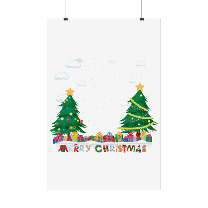Rolled Posters - Christmas and snowing - [[{"value":"Wonderwear Kid"}]]