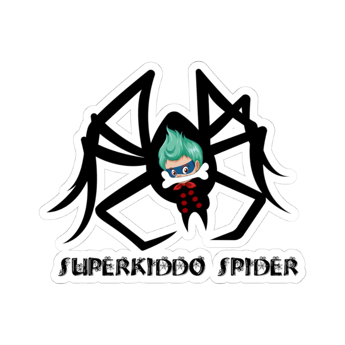Kiss-Cut Stickers - Spider kiddo Printify