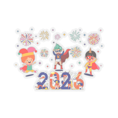 Kiss-Cut Stickers - Super kiddo and other hero - [[{"value":"Wonderwear Kid"}]]
