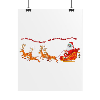 Rolled Posters - Santa kiddo - [[{"value":"Wonderwear Kid"}]]