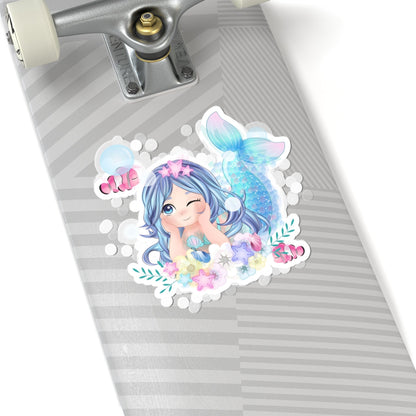 Kiss-Cut Stickers - Lovely mermaid Printify