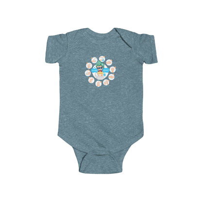 Infant Bodysuit - Super kiddo hand washing steps - [[{"value":"Wonderwear Kid"}]]