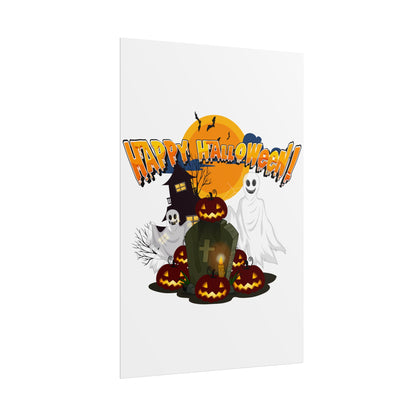 Rolled Posters - Happy holloween - cemetery - [[{"value":"Wonderwear Kid"}]]