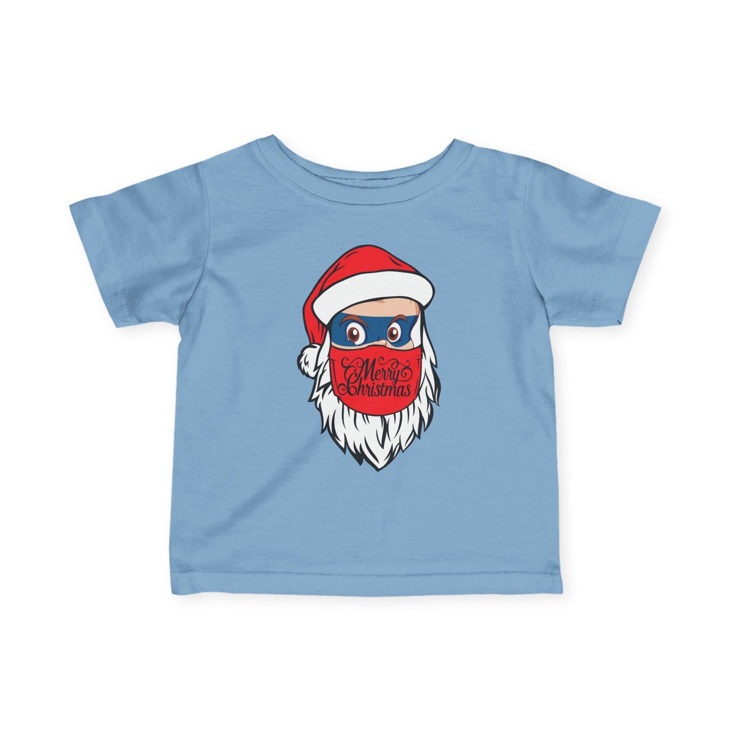 Infant Fine Jersey Tee - Santa Super kiddo - [[{"value":"Wonderwear Kid"}]]