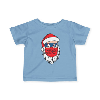 Infant Fine Jersey Tee - Santa Super kiddo - [[{"value":"Wonderwear Kid"}]]