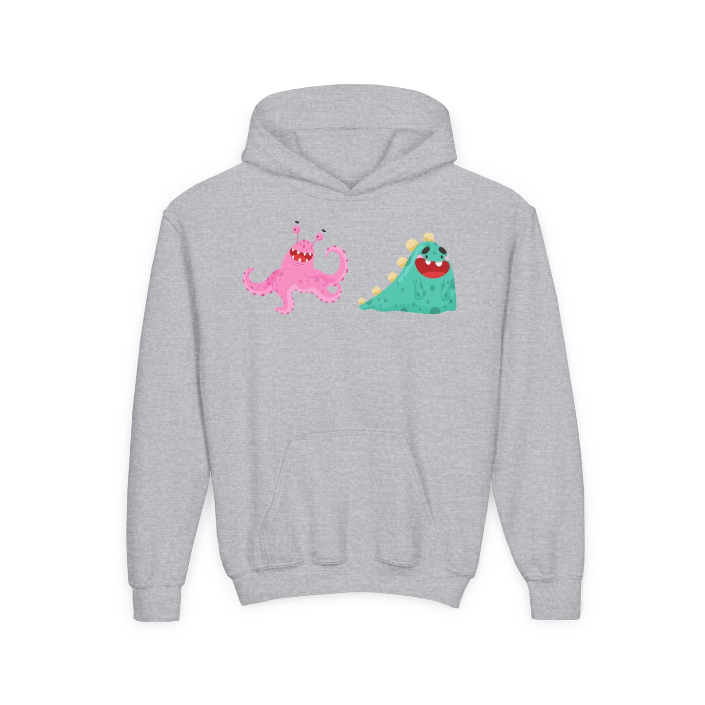Youth Heavy Blend Hooded Sweatshirt - Joyful monster