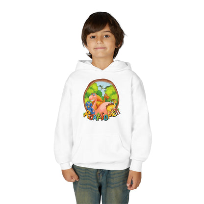 Youth Heavy Blend Hooded Sweatshirt - Roarsome Printify