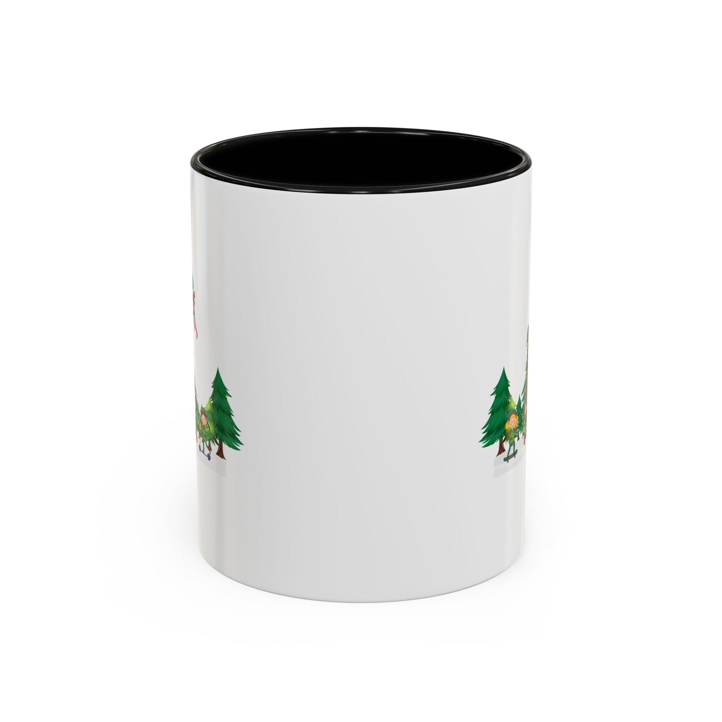 Accent Coffee Mug - Super kiddo putting the stars