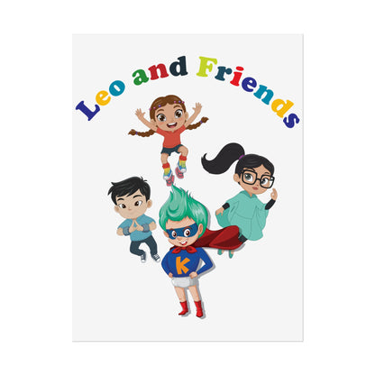 Rolled Posters - Leo & Friends - [[{"value":"Wonderwear Kid"}]]