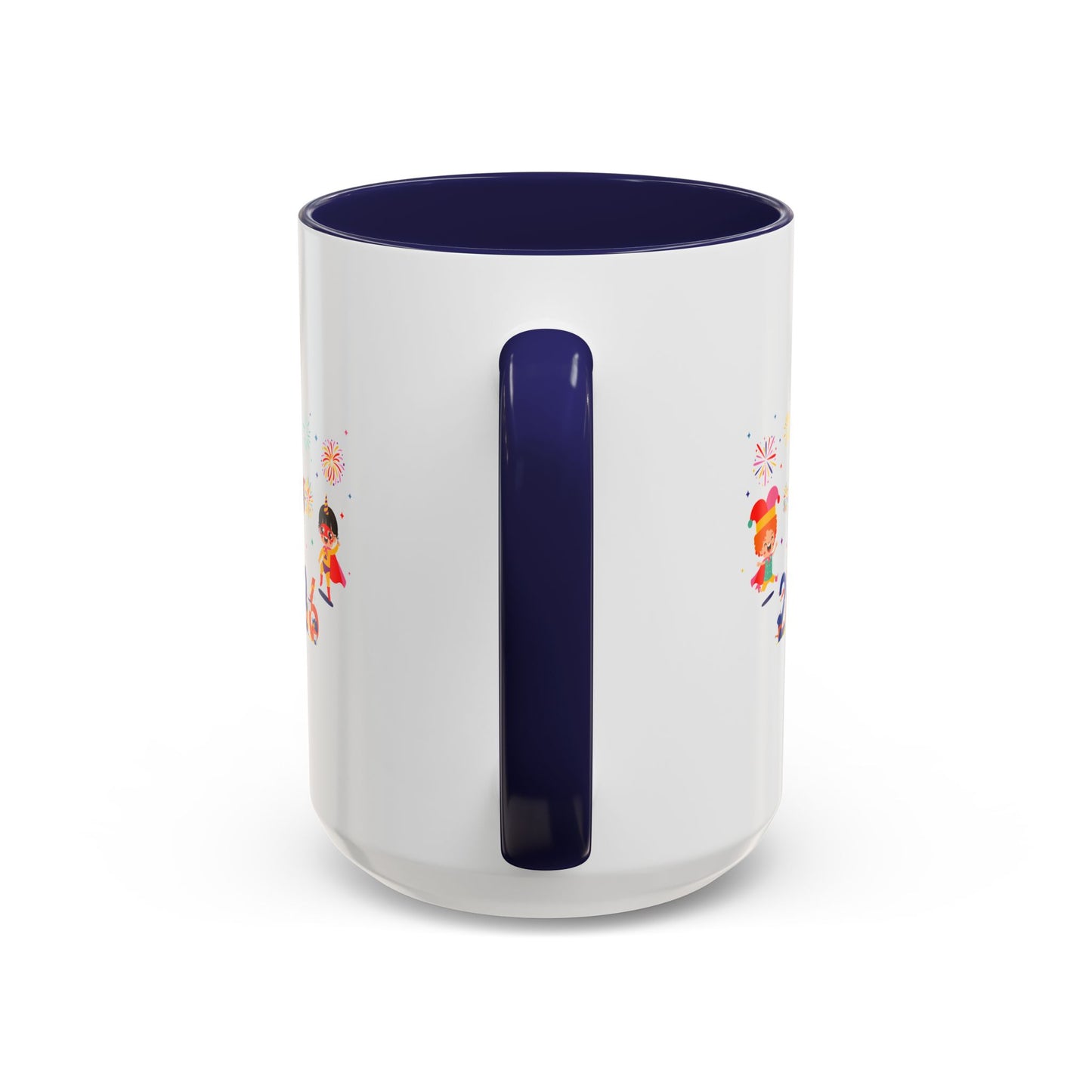 Accent Coffee Mug - Super kiddo and other hero