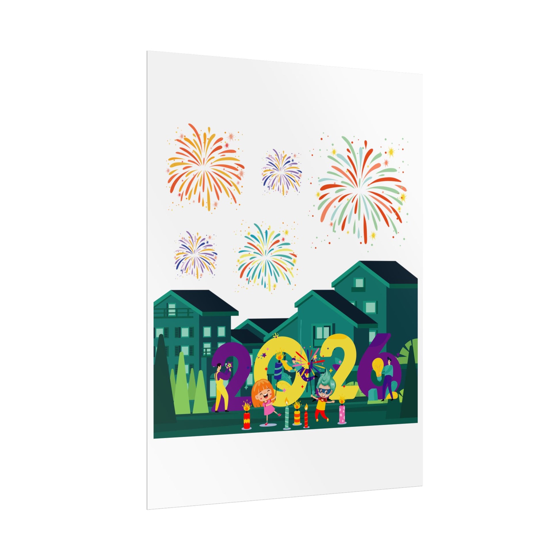 Rolled Posters - Super kiddo on house - [[{"value":"Wonderwear Kid"}]]