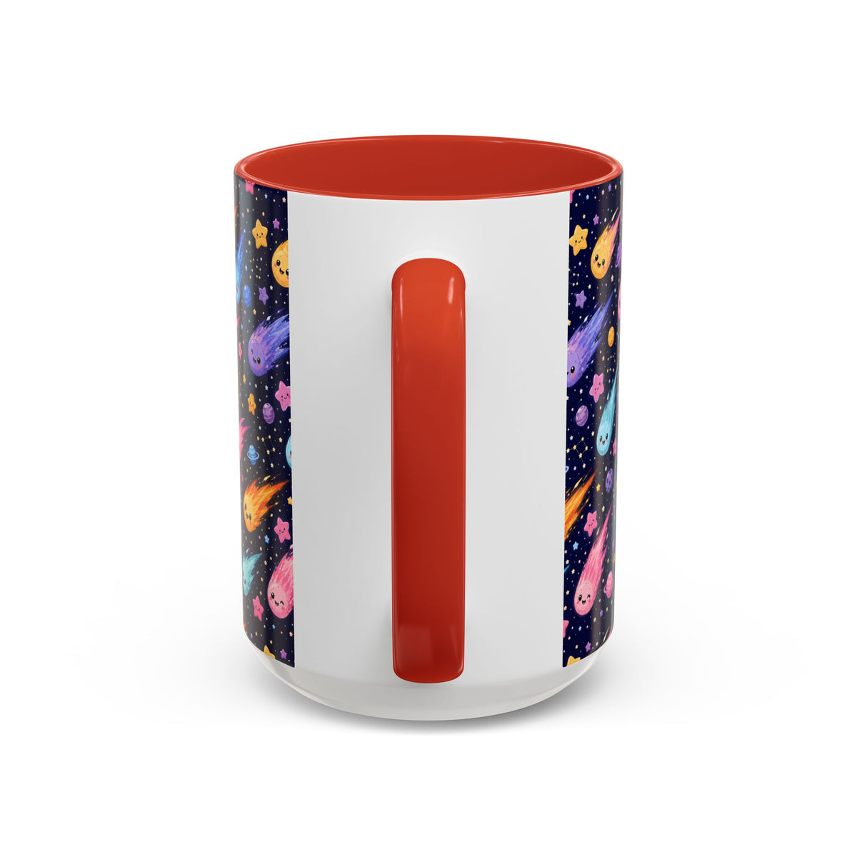 Accent Coffee Mug  (11/15 oz) - Cosmic Comet