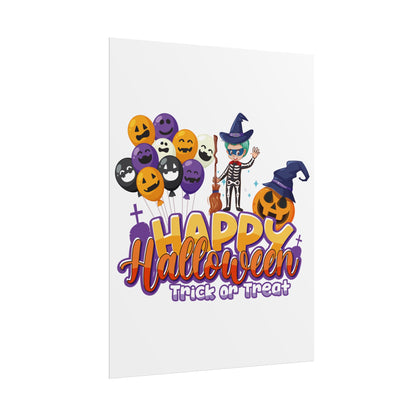 Rolled Posters - Happy halloween trick or treat - [[{"value":"Wonderwear Kid"}]]