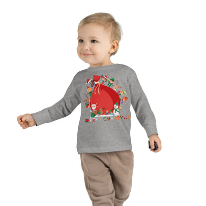 Toddler Long Sleeve Tee - Super kiddo and big christmas gift - [[{"value":"Wonderwear Kid"}]]