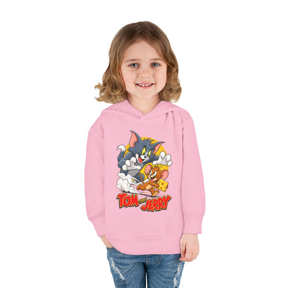 Toddler Hoodie — Tom and Jerry Cheese Chase