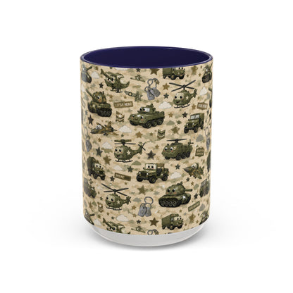 Accent Coffee Mug  (11/15 oz) - Military Kids