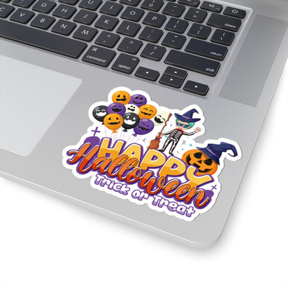 Kiss-Cut Stickers - Happy halloween trick or treat - [[{"value":"Wonderwear Kid"}]]