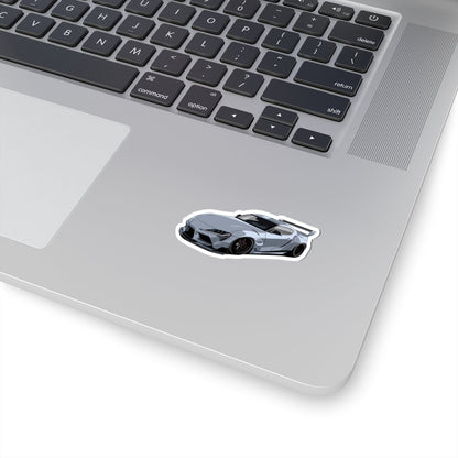 Kiss-Cut Vinyl Decals - Supra a90 car Printify