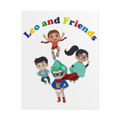 Rolled Posters - Leo & Friends - [[{"value":"Wonderwear Kid"}]]