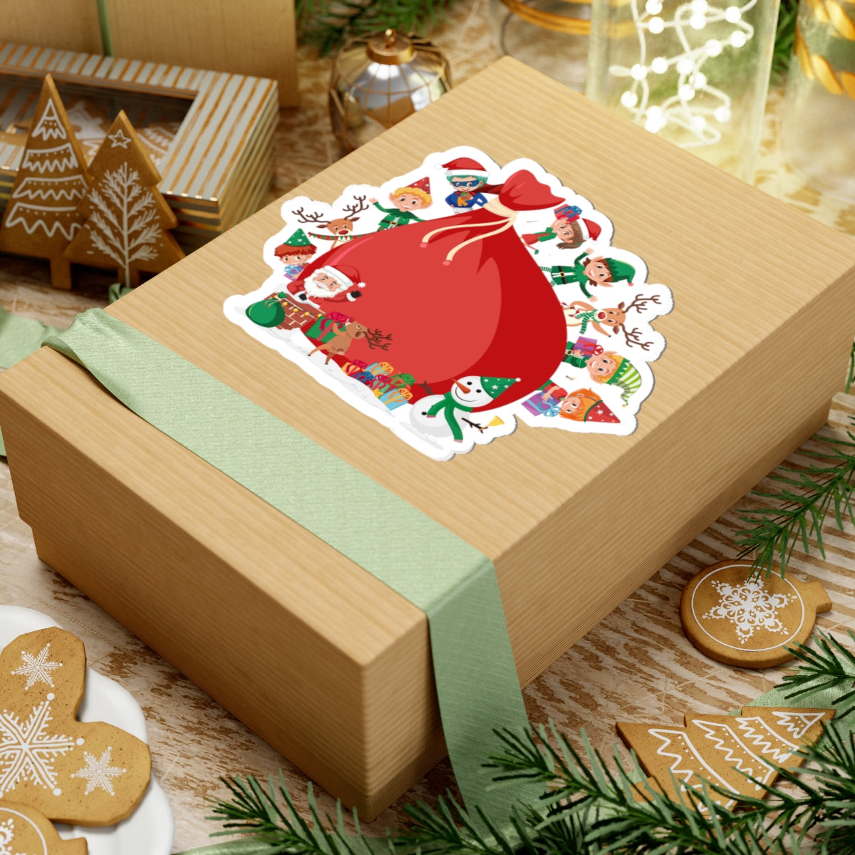 Kiss-Cut Stickers - Super kiddo and big gift - [[{"value":"Wonderwear Kid"}]]