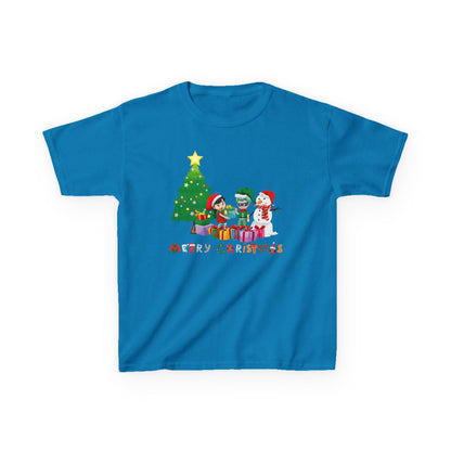 Kids Heavy Cotton™ Tee - Super kiddo preparing gifts - [[{"value":"Wonderwear Kid"}]]