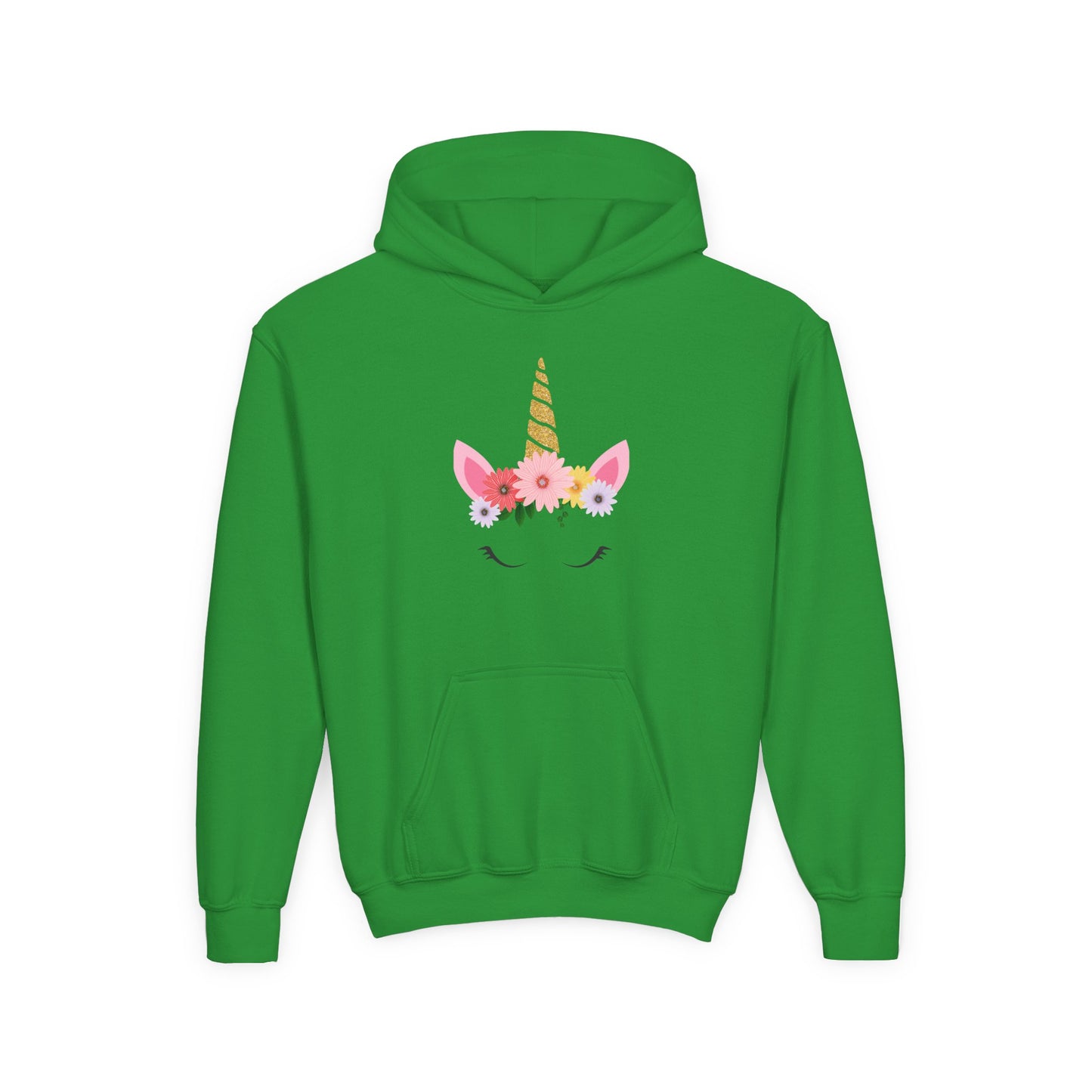 Youth Heavy Blend Hooded Sweatshirt - Unicorn