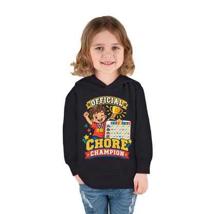Toddler Hoodie — Official Chore Champion Badge