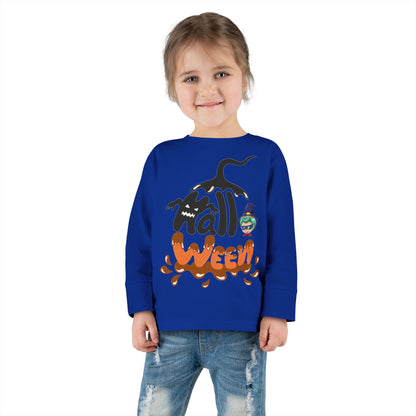 Toddler Long Sleeve Tee - Holloween Printify