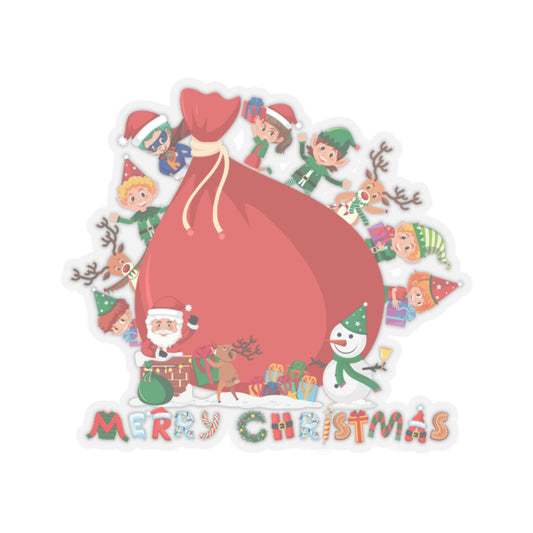 Kiss-Cut Stickers - Super kiddo and big christmas gift - [[{"value":"Wonderwear Kid"}]]