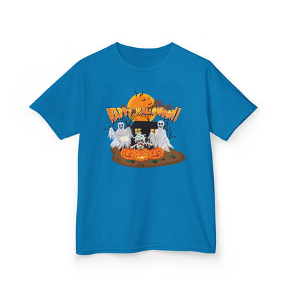Kids Heavy Cotton™ Tee - Super kiddo with ghost - [[{"value":"Wonderwear Kid"}]]