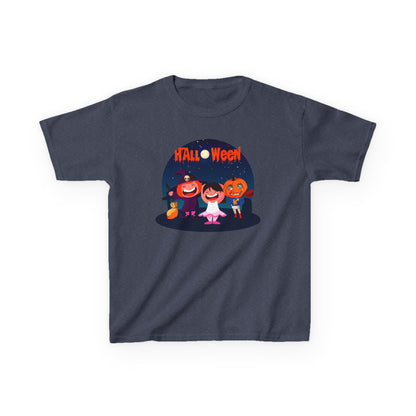Kids Heavy Cotton™ Tee - Super kiddo wearing pumpkin - [[{"value":"Wonderwear Kid"}]]