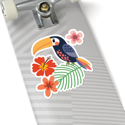 Kiss-cut stickers - Toucan bird Printify