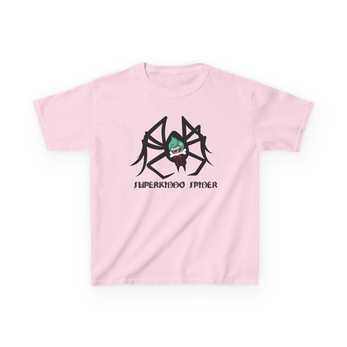 Kids Heavy Cotton™ Tee - Spider kiddo Printify