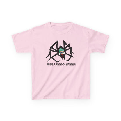Kids Heavy Cotton™ Tee - Spider kiddo Printify