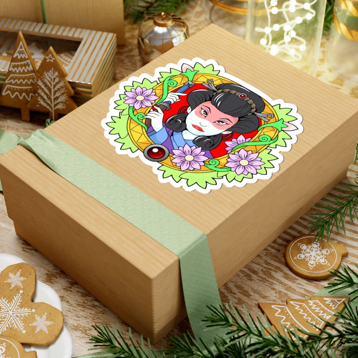 Kiss-Cut Stickers - Japanese character