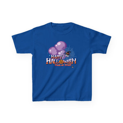 Kids Heavy Cotton™ Tee - Happy holloween - spider kiddo - [[{"value":"Wonderwear Kid"}]]