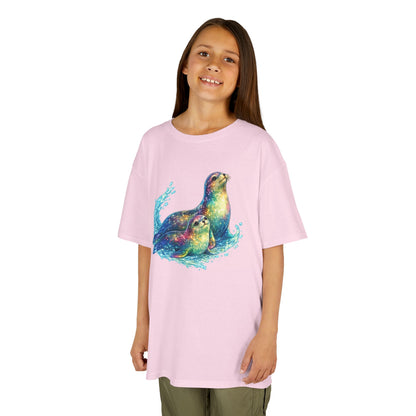 Kids Heavy Cotton™ Tee - vibrant sea lions