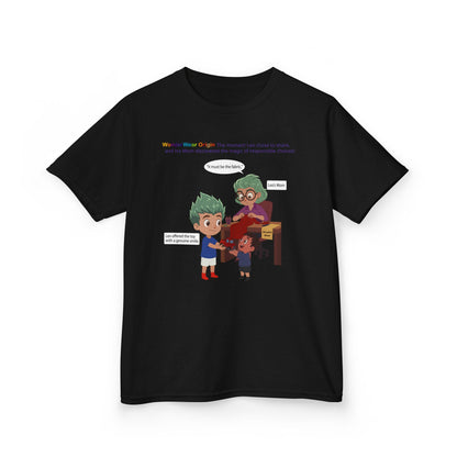 Kids Heavy Cotton™ Tee - WonderWear Origin - [[{"value":"Wonderwear Kid"}]]