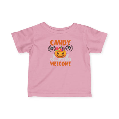 Infant Fine Jersey Tee - Candy collectors by super kiddo Printify