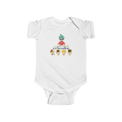 Infant Bodysuit - Little kiddo teaching to wash dishes - [[{"value":"Wonderwear Kid"}]]
