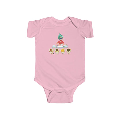 Infant Bodysuit - Little kiddo teaching to wash dishes - [[{"value":"Wonderwear Kid"}]]